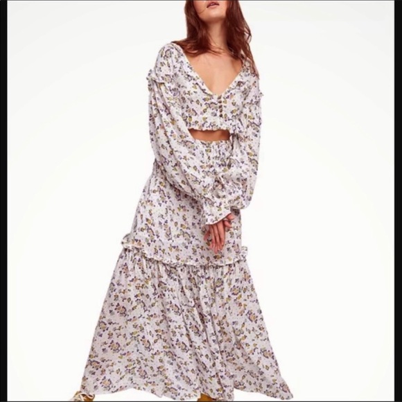 Free People Dresses & Skirts - FREE PEOPLE SECRET GARDEN NWT